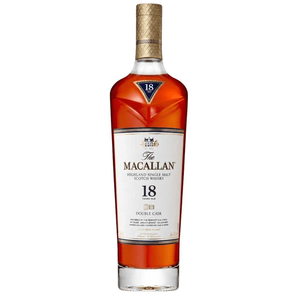 The Macallan double cask 18 years old bottle